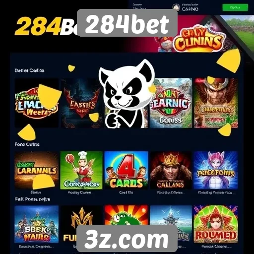 Opcões de jogos disponíveis na plataforma 284bet