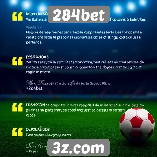 Depoimentos de usuários sobre o 284bet